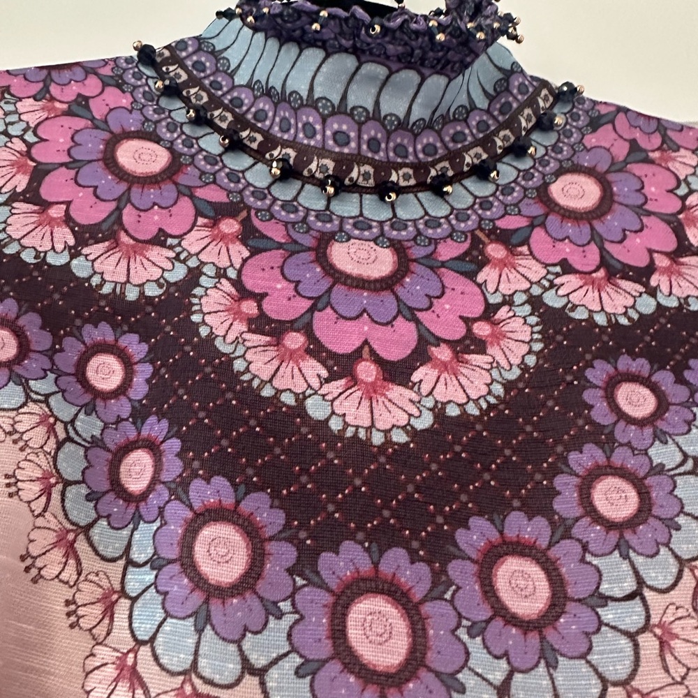 Zimmermann Celestial Purple Mini Dress - Picture 3 of 7